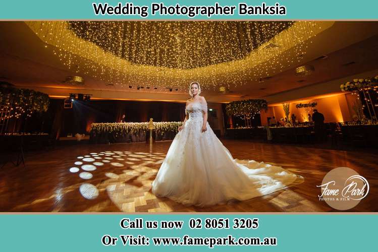 Photo of the Bride on the dance floor Banksia NSW 2216