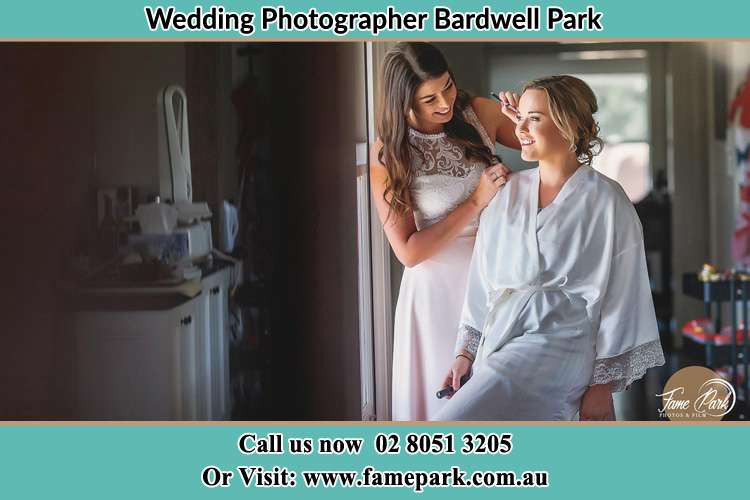 Photo of the Bride having make up Bardwell Park NSW 2207