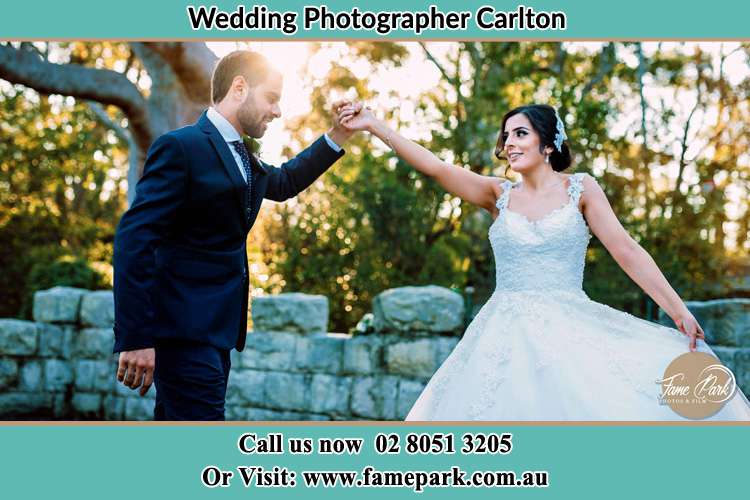 Photo of the Groom and the Bride dancing Carlton NSW 2218