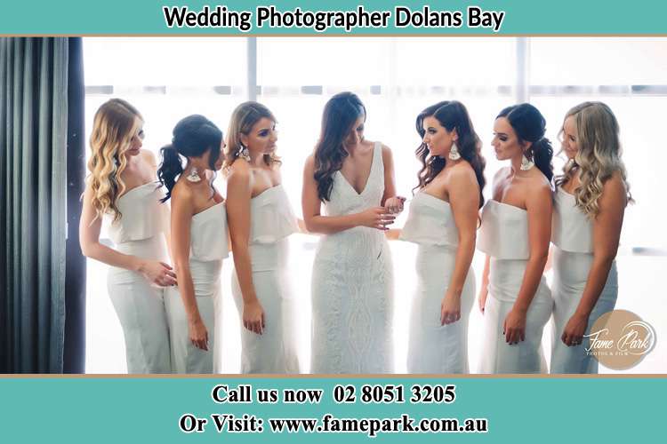 Photo of the Bride and the bridesmaids Dolans Bay NSW 2229