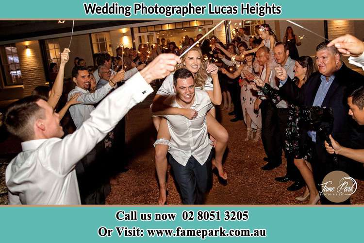 Photo of the Bride horse back ridding to the Groom Lucas Heights NSW 2234