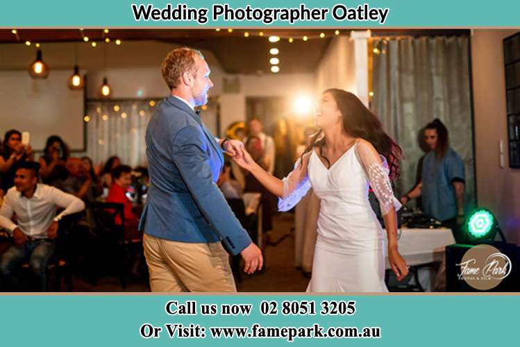 Photo of the Groom and the Bride dancing Oatley NSW 2223