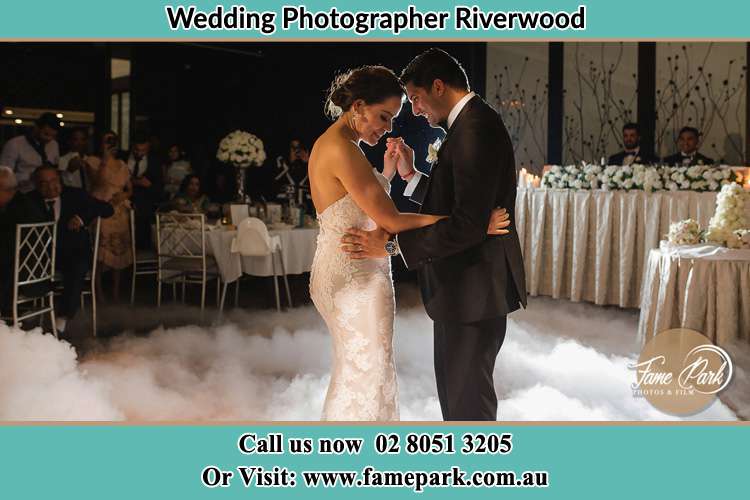 Photo of the Bride and the Groom dancing Riverwood NSW 2210