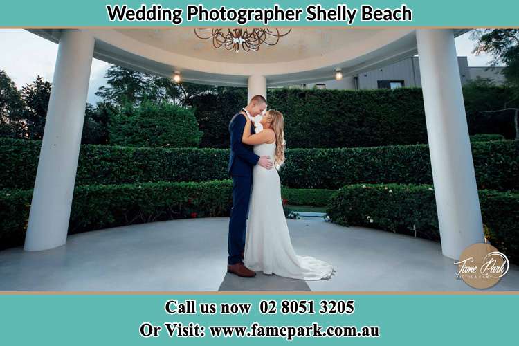 Photo of the Groom and the Bride dancing Shelly Beach NSW 2261