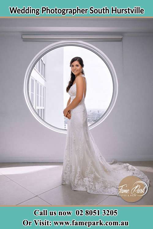 Photo of the Bride near the window South Hurstville NSW 2221